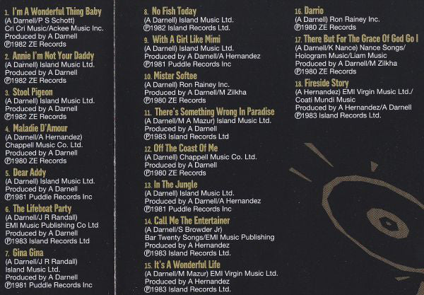 Kid Creole & The Coconuts* - Classic Kid Creole & The Coconuts (CD, Comp, RM) - Image 4