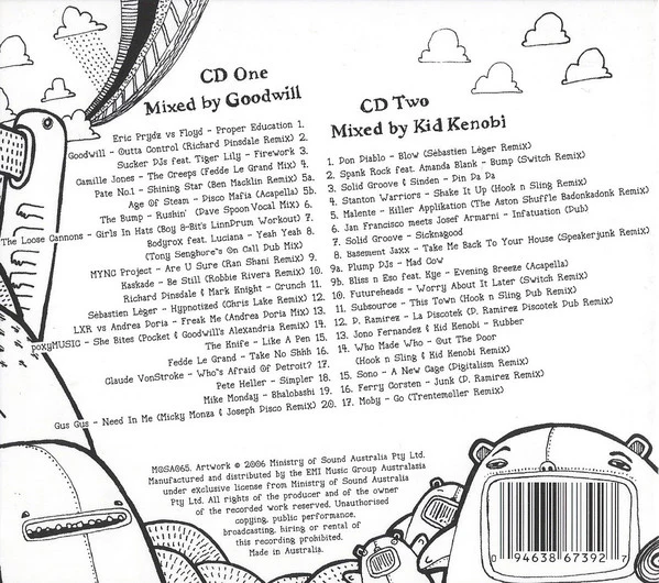 Kid Kenobi & Goodwill - Clubbers Guide To 2007 (2xCD, Mixed) - Image 5