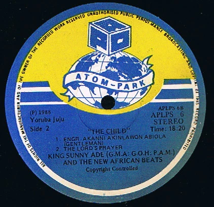 King Sunny Ade And The New African Beats - The Child (LP) - Image 4