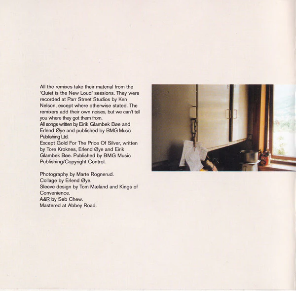 Kings Of Convenience - Versus (CD, Comp) - Image 5