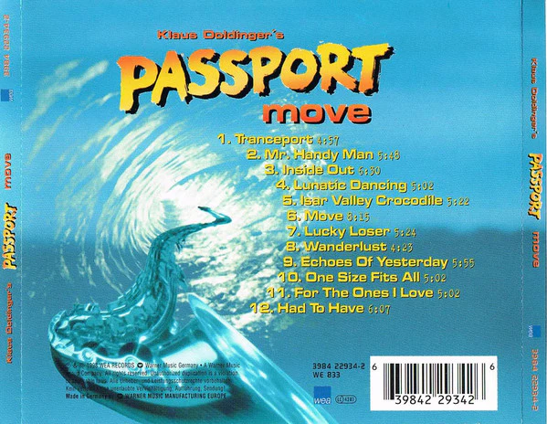 Klaus Doldinger's Passport* - Move (CD, Album) - Image 2