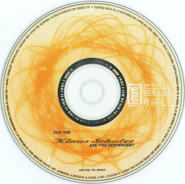 Klaus Schulze - Are You Sequenced? (CD, Album, Mixed + CD, Album) - Image 3