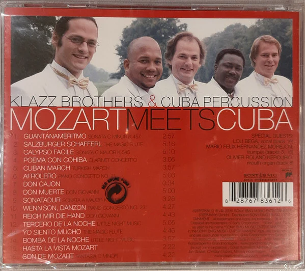 Klazz Brothers & Cuba Percussion - Mozart Meets Cuba (CD, Album) - Image 2
