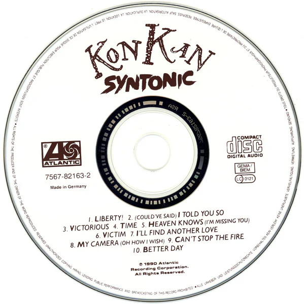Kon Kan - Syntonic (CD, Album) - Image 3