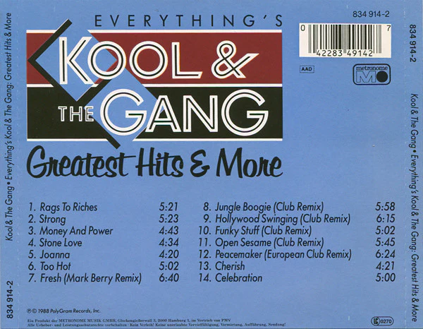 Kool & The Gang - Everything's Kool & The Gang: Greatest Hits & More (CD, Comp) - Image 3