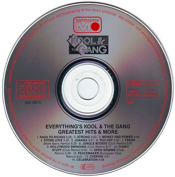 Kool & The Gang - Everything's Kool & The Gang: Greatest Hits & More (CD, Comp) - Image 4
