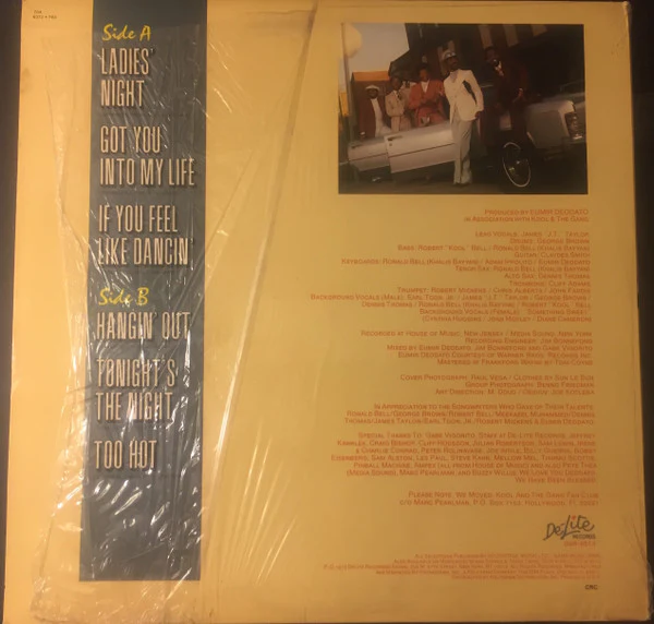 Kool & The Gang - Ladies Night (LP, Album, Club, 25) - Image 2