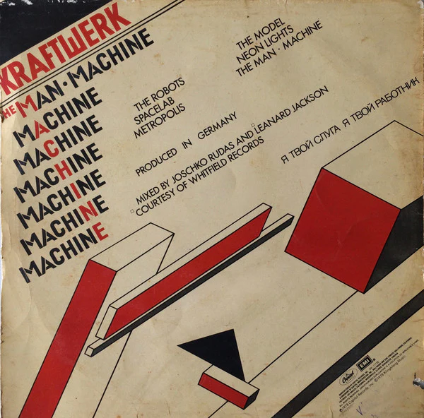Kraftwerk - The Man-Machine (LP, Album) - Image 2