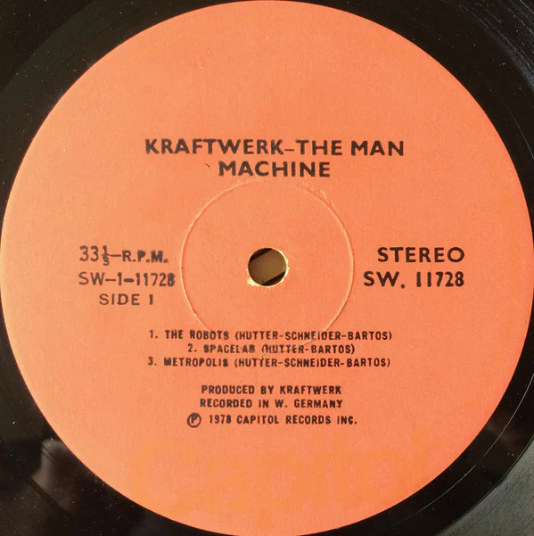 Kraftwerk - The Man-Machine (LP, Album) - Image 4