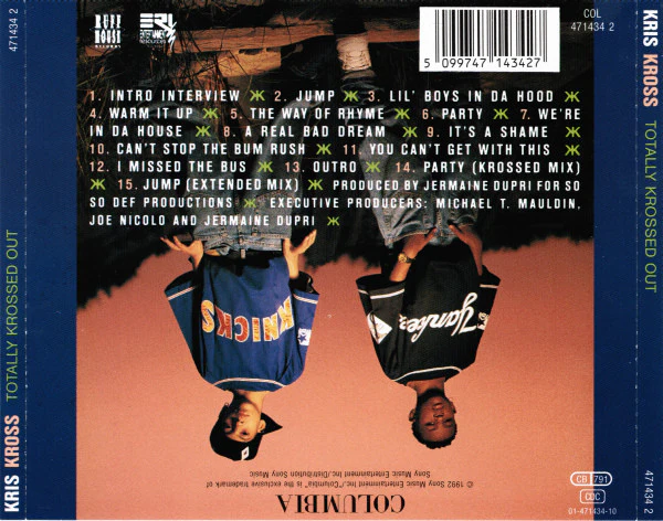 Kris Kross - Totally Krossed Out (CD, Album) - Image 2