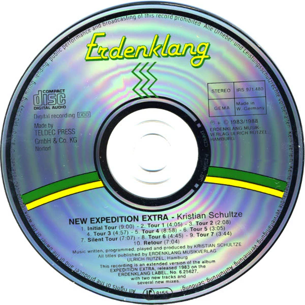 Kristian Schultze - New Expedition Extra (CD, Album, RE) - Image 3