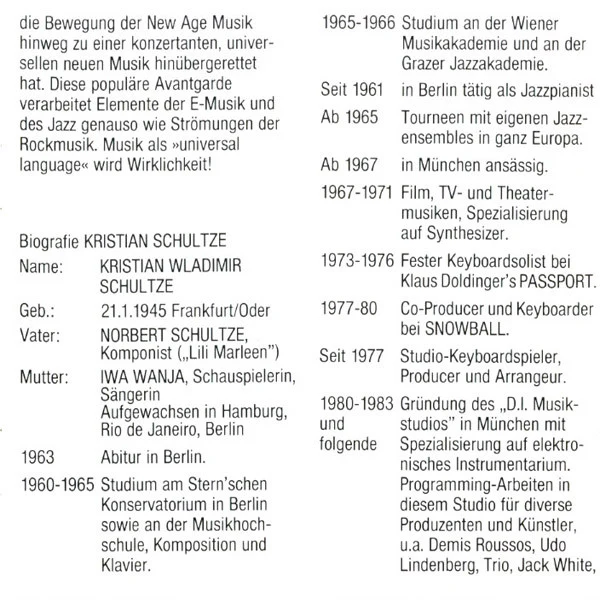 Kristian Schultze - New Expedition Extra (CD, Album, RE) - Image 5