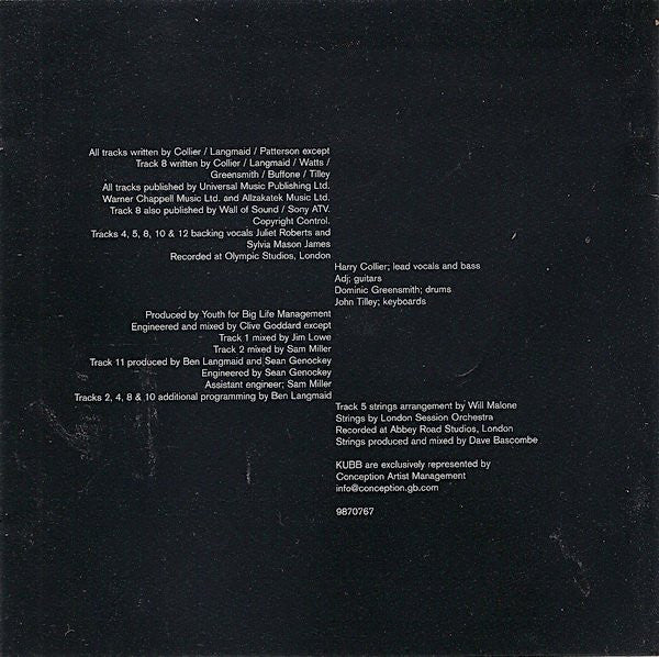 Kubb - Mother (CD, Album, Enh) - Image 4