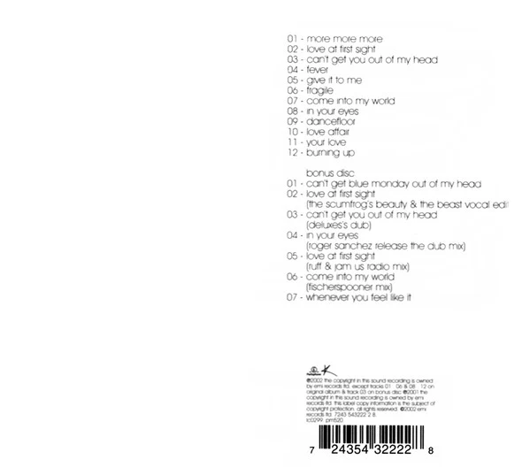 Kylie Minogue - Fever (2xCD, Album, S/Edition) - Image 2
