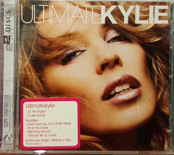Kylie* - Ultimate Kylie (2xCD, Comp, Copy Prot.) - Image 2