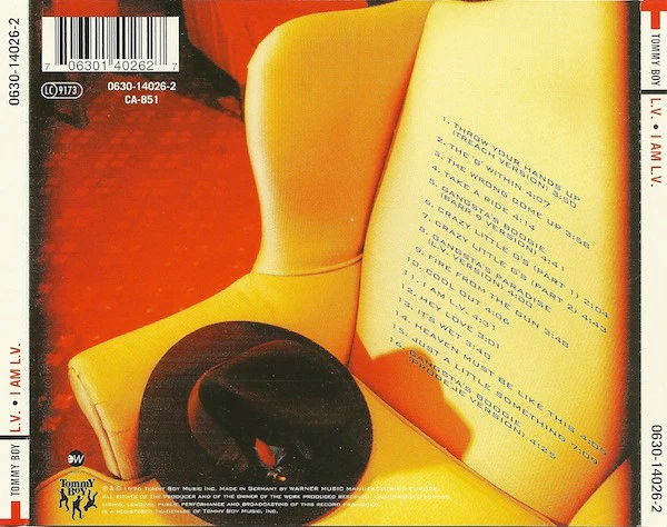 L.V.* - I Am L.V. (CD, Album) - Image 2