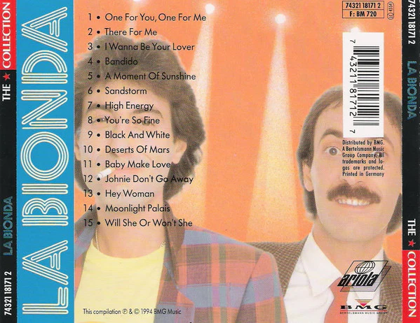 La Bionda - The ★ Collection (CD, Comp) - Image 2