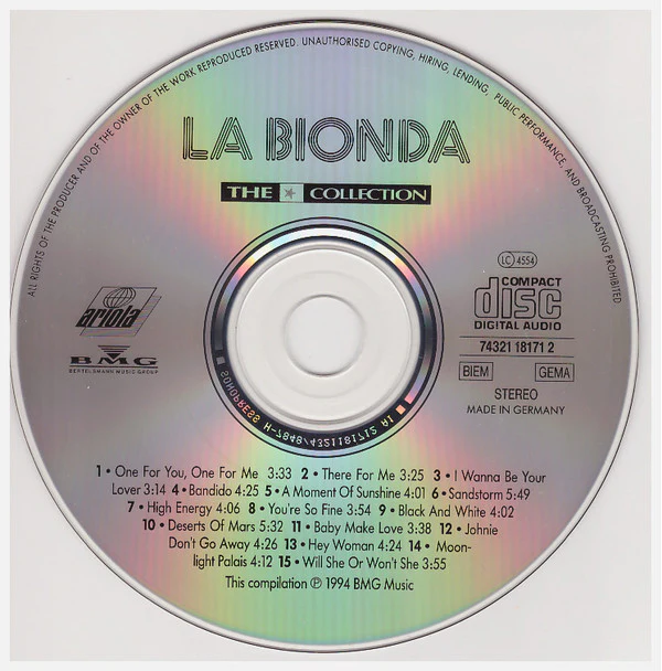 La Bionda - The ★ Collection (CD, Comp) - Image 3