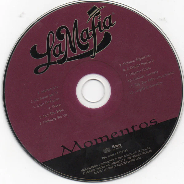 La Mafia - Momentos (CD, Album) - Image 4