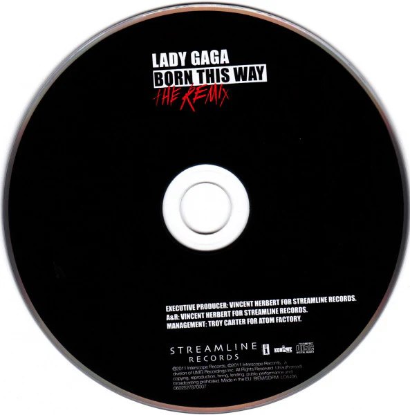 Lady Gaga - Born This Way - The Remix (CD, Comp) - Image 3