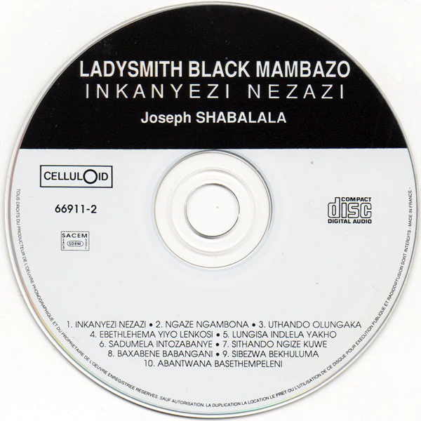 Ladysmith Black Mambazo - Inkanyezi Nezazi - The Star And The Wiseman (CD, Album) - Image 3