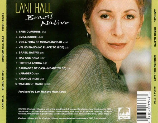 Lani Hall - Brasil Nativo (CD, Album) - Image 2