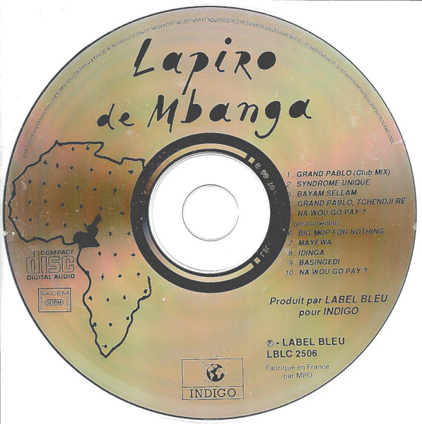 Lapiro De M'Banga - Ndinga Man Contre-attaque: Na Wou Go Pay? (CD, Album) - Image 4