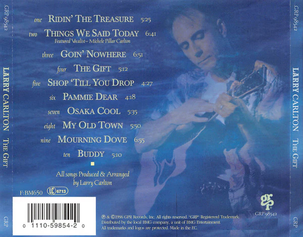 Larry Carlton - The Gift (CD, Album) - Image 2