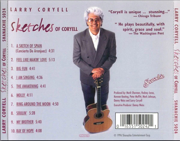 Larry Coryell - Sketches Of Coryell (CD, Album) - Image 2