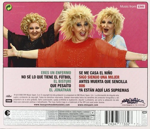 Las Supremas De Móstoles - A' Go·Go (CD, Album, Copy Prot.) - Image 2