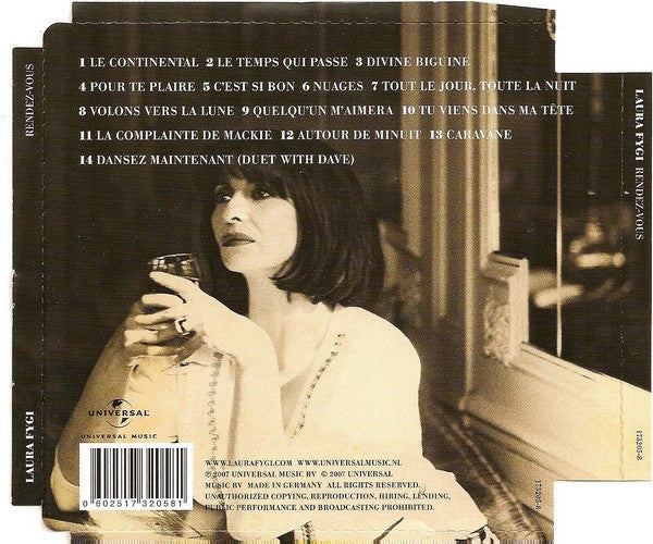 Laura Fygi - Rendez-Vous (CD, Album) - Image 2