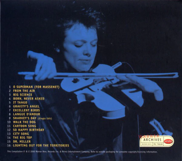 Laurie Anderson - Talk Normal: The Laurie Anderson Anthology (2xCD, Comp) - Image 4