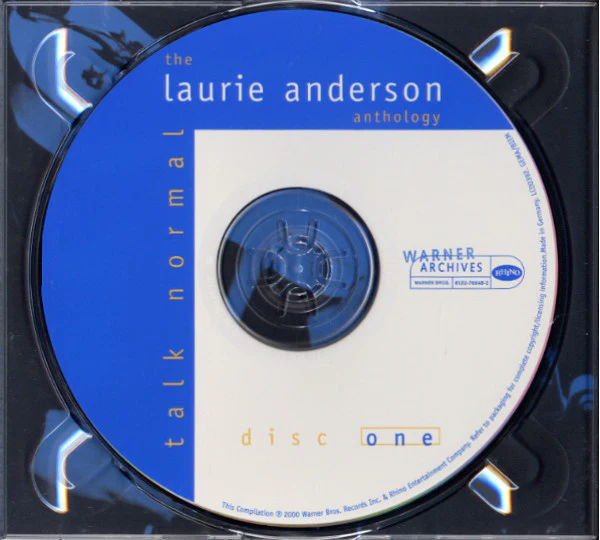 Laurie Anderson - Talk Normal: The Laurie Anderson Anthology (2xCD, Comp) - Image 5