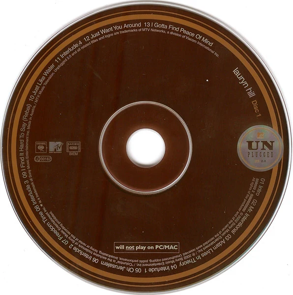 Lauryn Hill - MTV Unplugged 2.0 (2xCD, Album) - Image 3