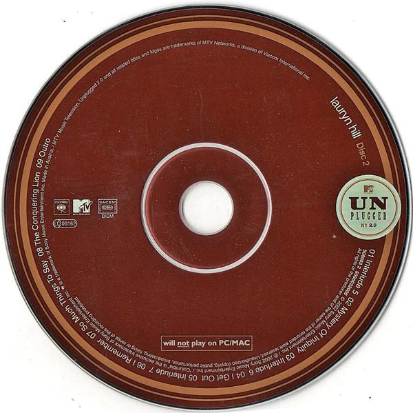 Lauryn Hill - MTV Unplugged 2.0 (2xCD, Album) - Image 4
