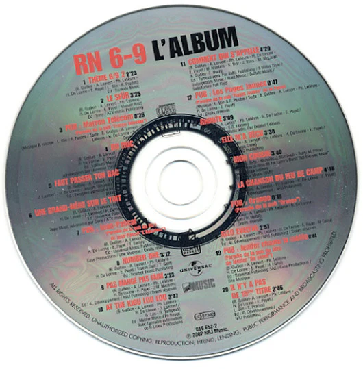Le 6-9 - RN 6-9 - L'Album (CD, Album) - Image 3