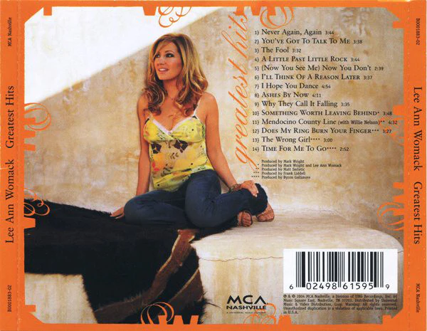 Lee Ann Womack - Greatest Hits (HDCD, Comp) - Image 2