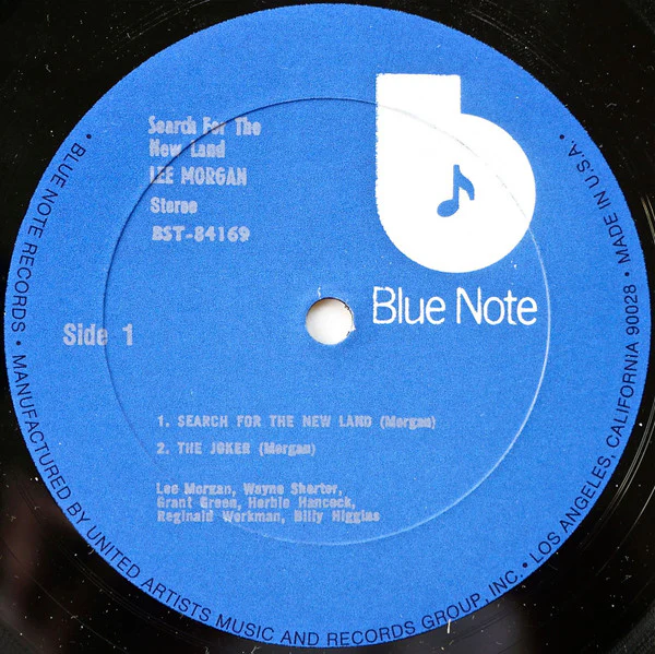 Lee Morgan - Search For The New Land (LP, Album, RE) - Image 3