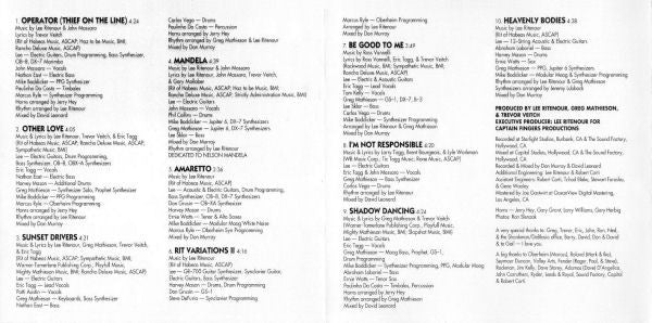 Lee Ritenour - Banded Together (CD, Album) - Image 4