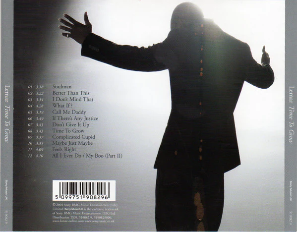 Lemar - Time To Grow (CD, Album) - Image 2