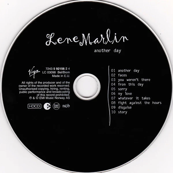 Lene Marlin - Another Day (HDCD, Album, Copy Prot.) - Image 3