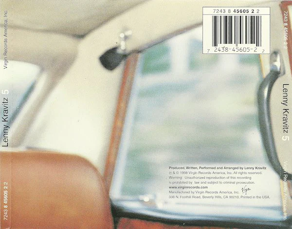 Lenny Kravitz - 5 (CD, Album) - Image 2