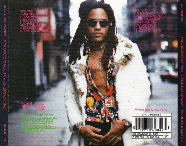 Lenny Kravitz - Are You Gonna Go My Way (CD, Album) - Image 2