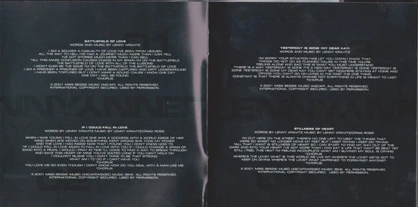 Lenny Kravitz - Lenny (CD, Album) - Image 4
