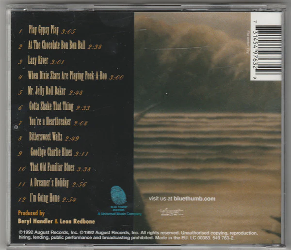 Leon Redbone - Up A Lazy River (CD, Album, RE) - Image 4