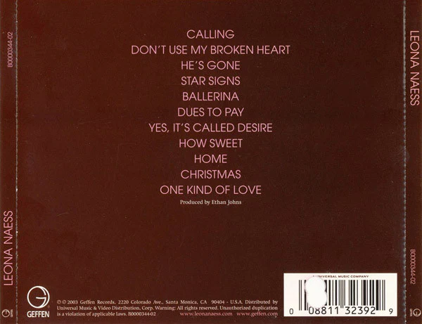 Leona Naess - Leona Naess (CD, Album) - Image 3