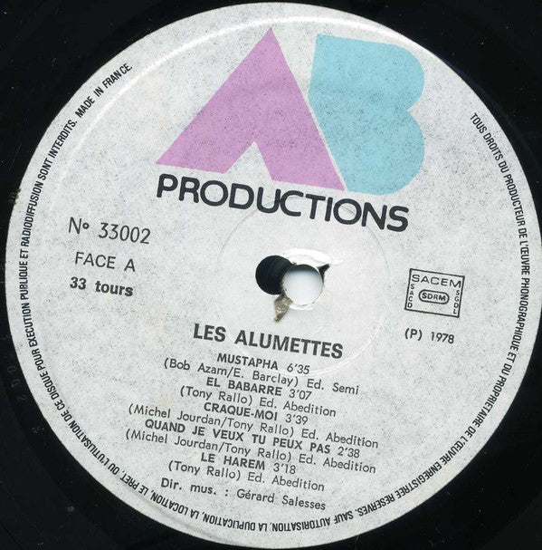 Les Allumettes (2) - Chantent Mustapha (LP) - Image 3