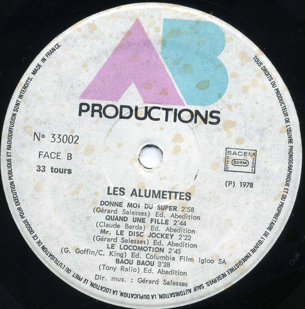 Les Allumettes (2) - Chantent Mustapha (LP) - Image 4