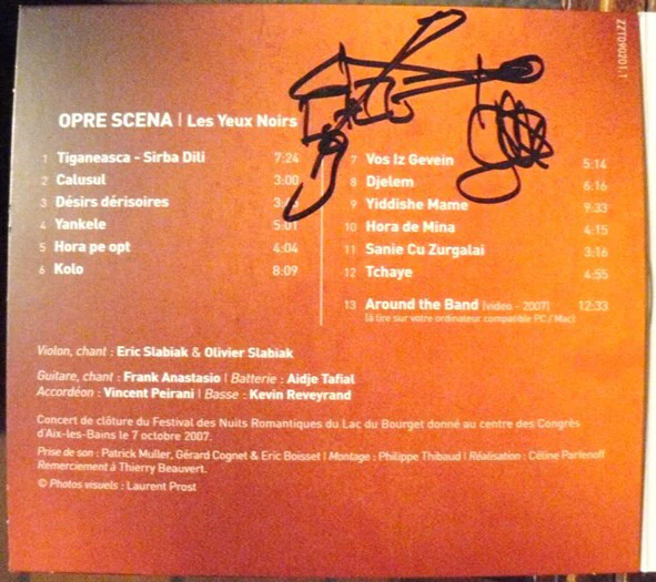 Les Yeux Noirs - Opre Scena / Best Oyf (CD, Album + CD, Comp) - Image 5