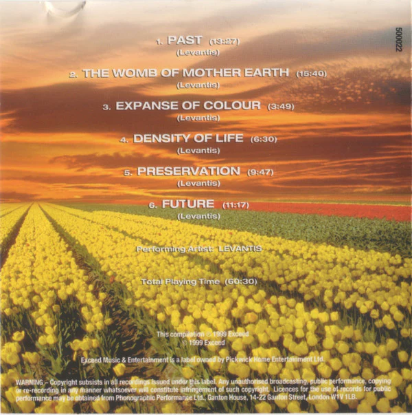 Levantis - Ambient Sounds Of Nature: Expanse Of Colour (CD, Comp) - Image 4